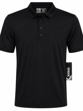 RBX Performance Polo Shirt Men’s Small Navy Blue Stretch Athletic Golf NWT